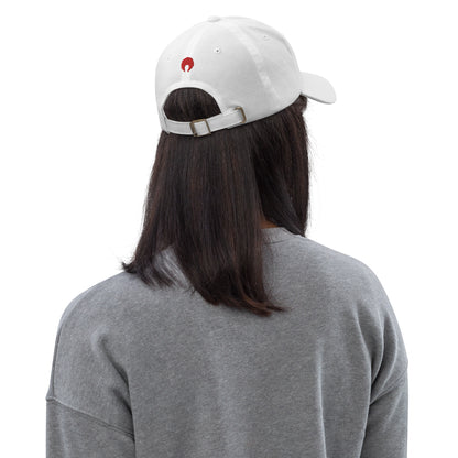 Unapologetically Assertive White Dad Hat